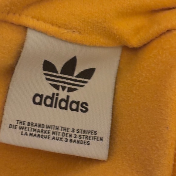 Adidas Rare Yellow Velour Longsleeve Mockneck Body Suit - Small - Picture 13 of 13